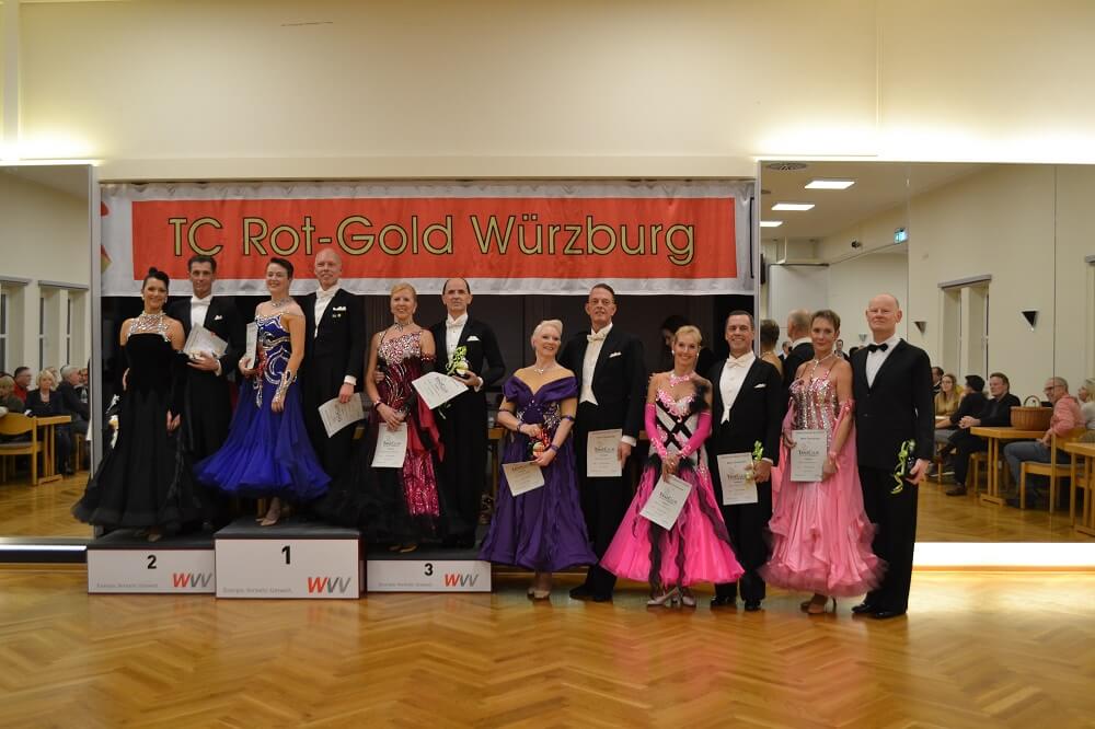 Mainfranken tanzt Tanz Club RotGold Würzburg