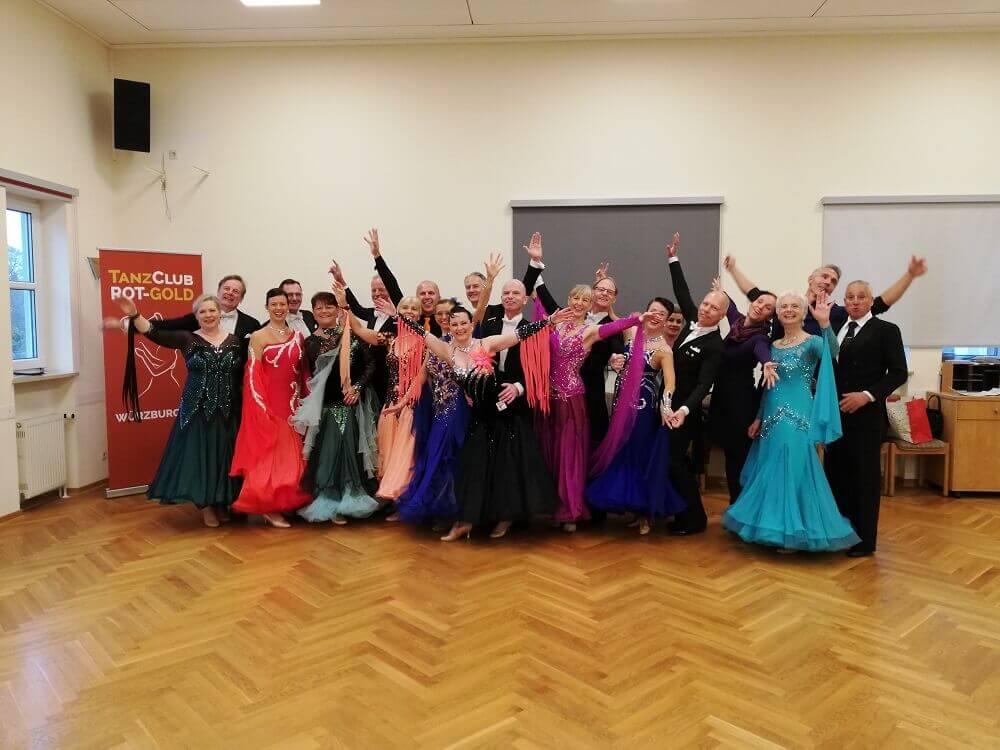 Mainfranken tanzt Tanz Club RotGold Würzburg